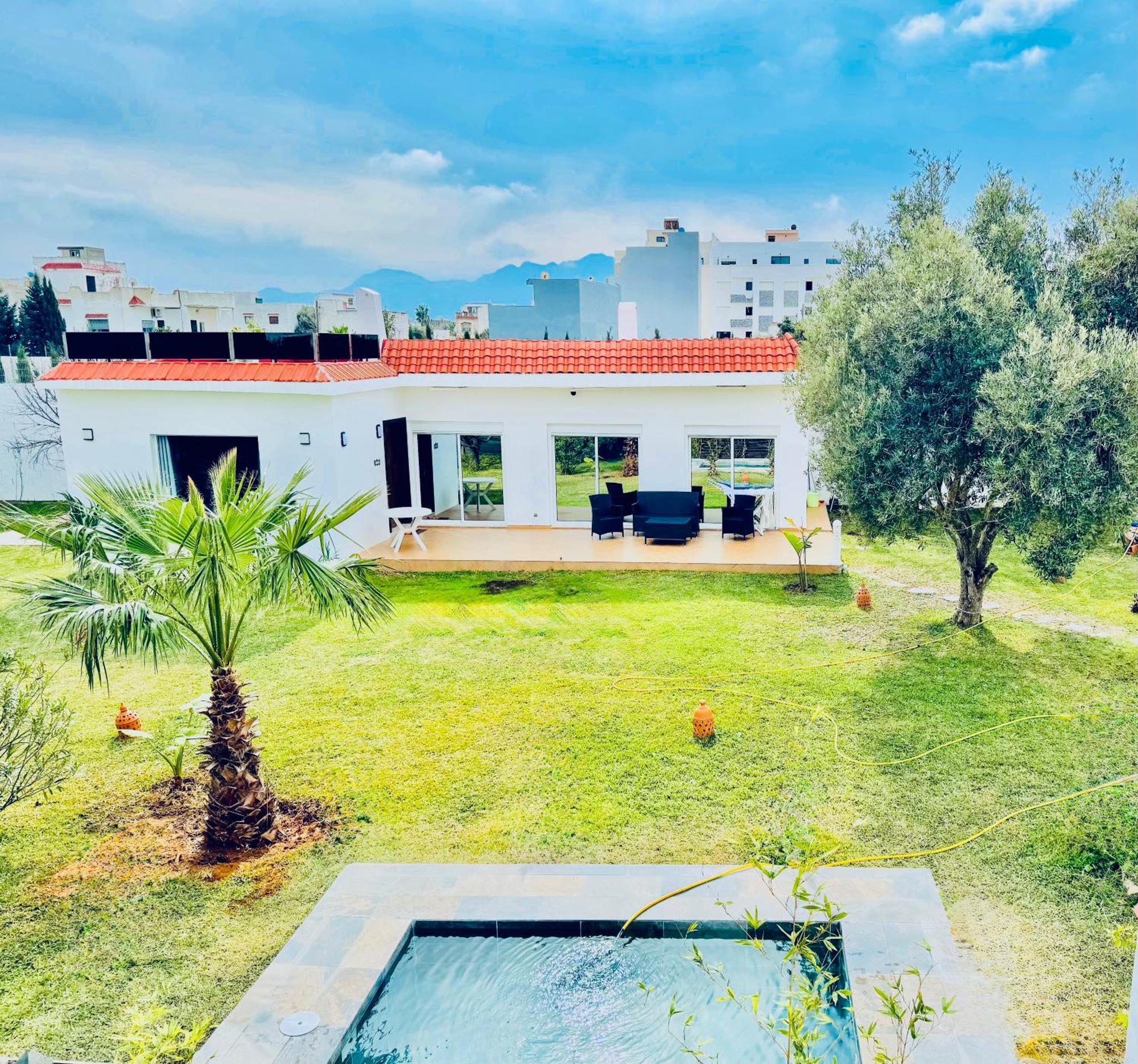 Central Villa With Pool Garden 5Km Sea Cabo Tétouan Εξωτερικό φωτογραφία